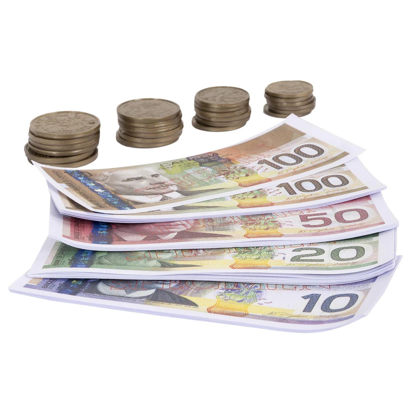Canadian Currency Play Money (Toy Galaxy)