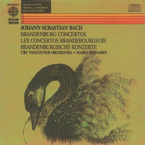 CBC Vancouver Orchestra, Mario Bernardi – Johann Sebastian Bach: Brandenburg Concertos (2x CD)