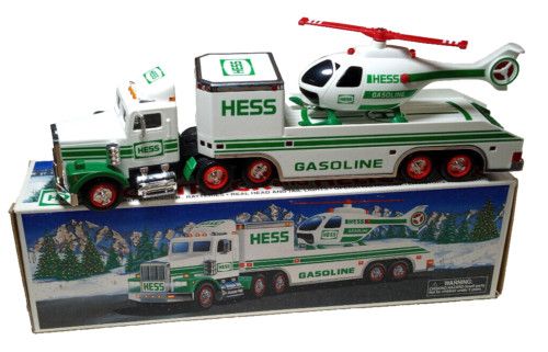 Hess Toy Truck And Helicopter (Vintage 1995, Unopened Original Box)