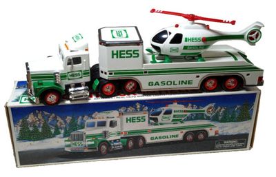 Hess Toy Truck And Helicopter (Vintage 1995, Unopened Original Box)
