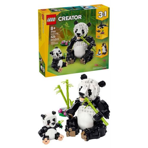 31165 - CREATOR - Panda/Penguin/Orca Whale - 626pcs