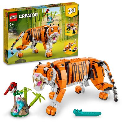 31129 - CREATOR - Majestic Tiger/Fox/Koi Fish- 755pcs