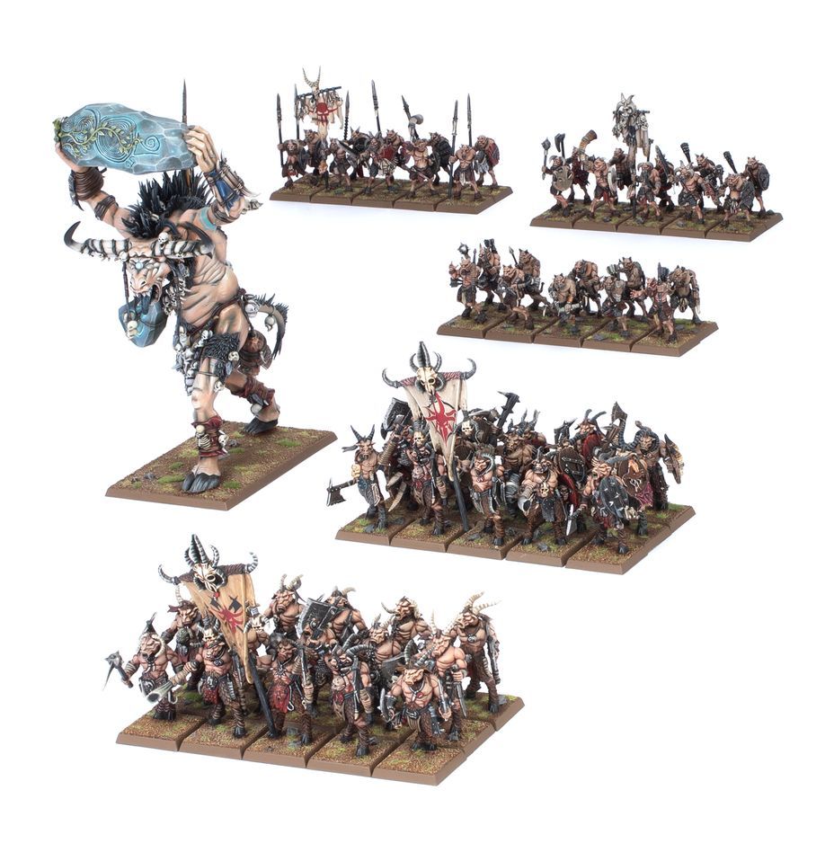 Warhammer Old World: Beastmen Brayherds Battalion