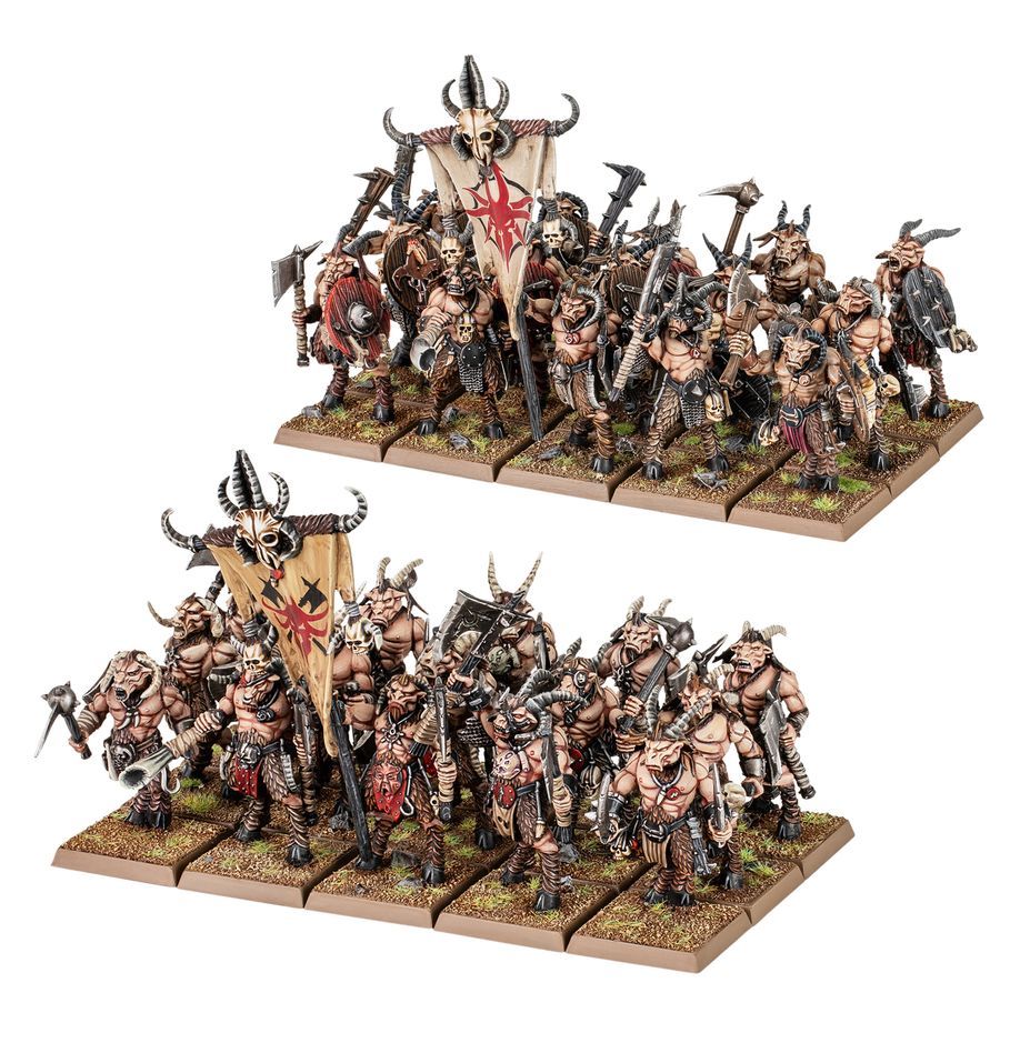 Warhammer Old World: Brayherds Gor Herd