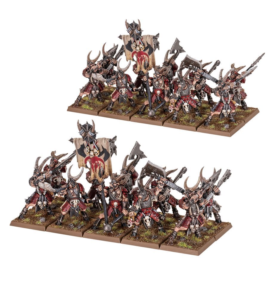 Warhammer Old World: Brayherds Bestigor Herd