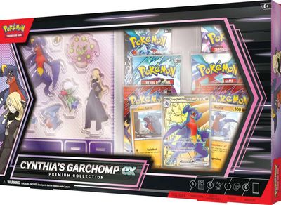 Pokemon TCG Cynthia&#39;s Garchomp ex Premium Collection