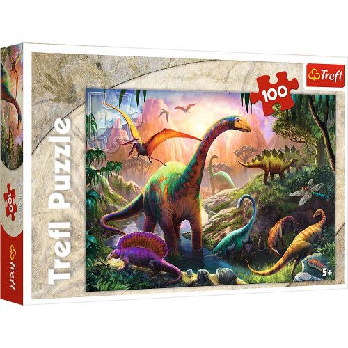 PUZZLE - DINOSAURS' LAND - 100pcs