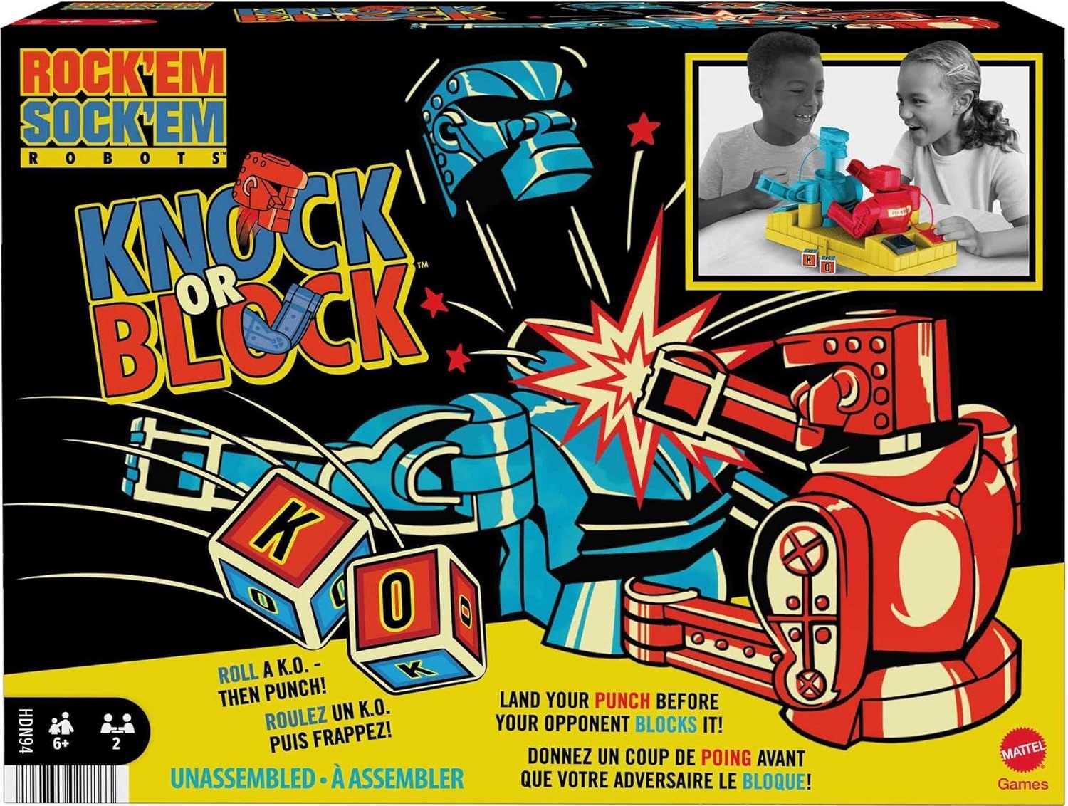 Rock'em Sock'em Robots Knock or Block Game (Used, Tested, Guaranteed)