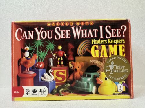 Walter Wick Can You See What I See? Finders Keepers Game (No Reading Required 4+)