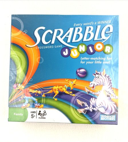 Scrabble Junior Crossword Game (Open Box, Contents Guranteed)