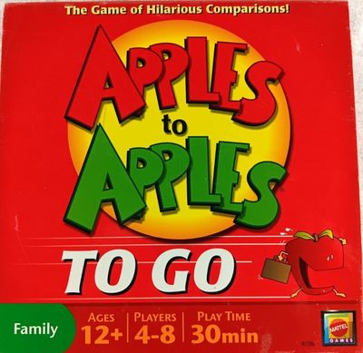 Apples To Apples To Go Travel Game by Mattel (Open Box, Contents Guaranteed)