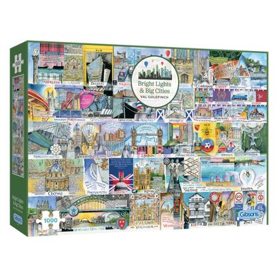 Puzzle - 1000 pcs - Bright Lights &amp; Big Cities