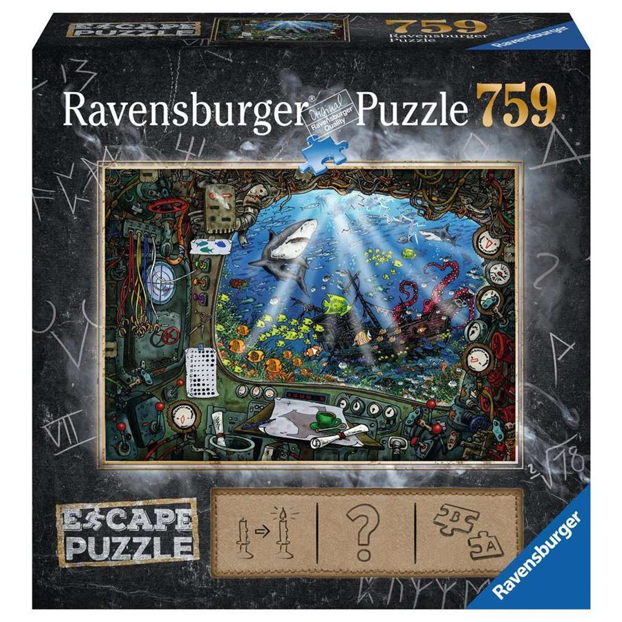 Escape Puzzle - 759 pcs - Submarine