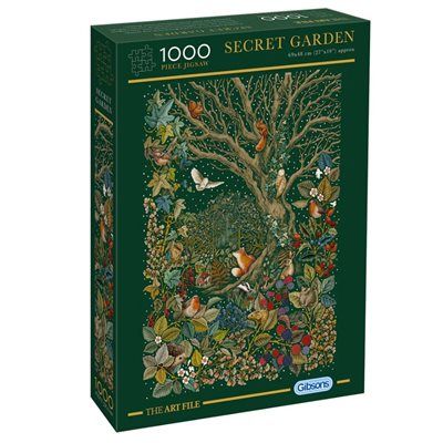 Puzzle - 1000 pcs - The Art File Collection: Secret Garden