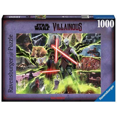 1000 pcs - Star Wars: Villainous: Asajj Ventress