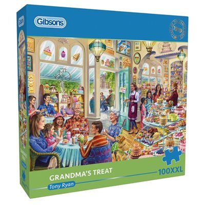 Puzzle - 100 XXL pcs - Grandma's Treat