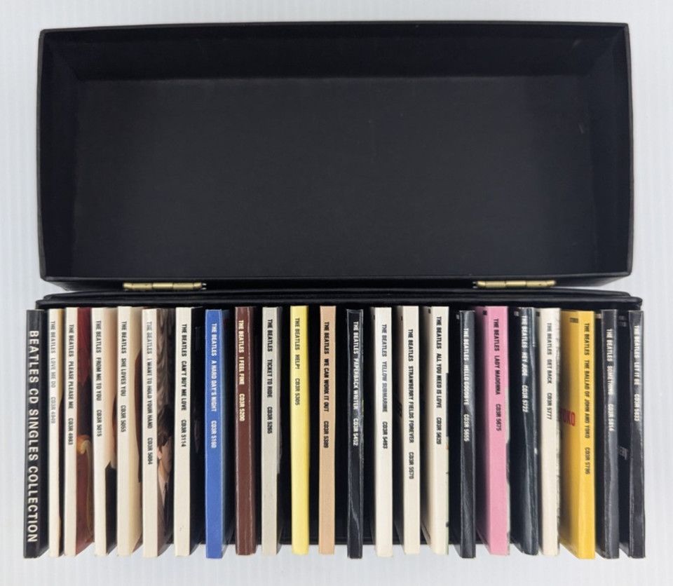 The Beatles - 22 CD Singles Collection (NM, 1989, Mini CDs, 22 x 3-inch CD Singles, Boxed Set, Parlophone – CDBSC 1)