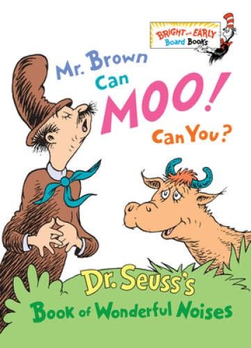 Dr. Seuss - Mr. Brown Can Moo, Can You? (Board Book)