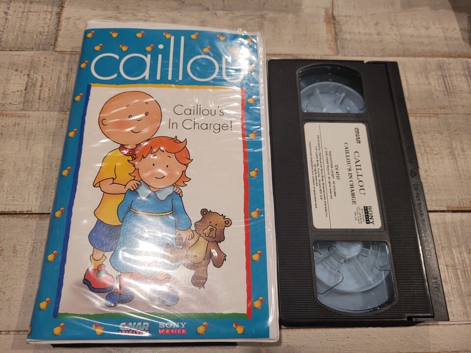 Caillou - Caillou's In Charge (VHS, 1997)