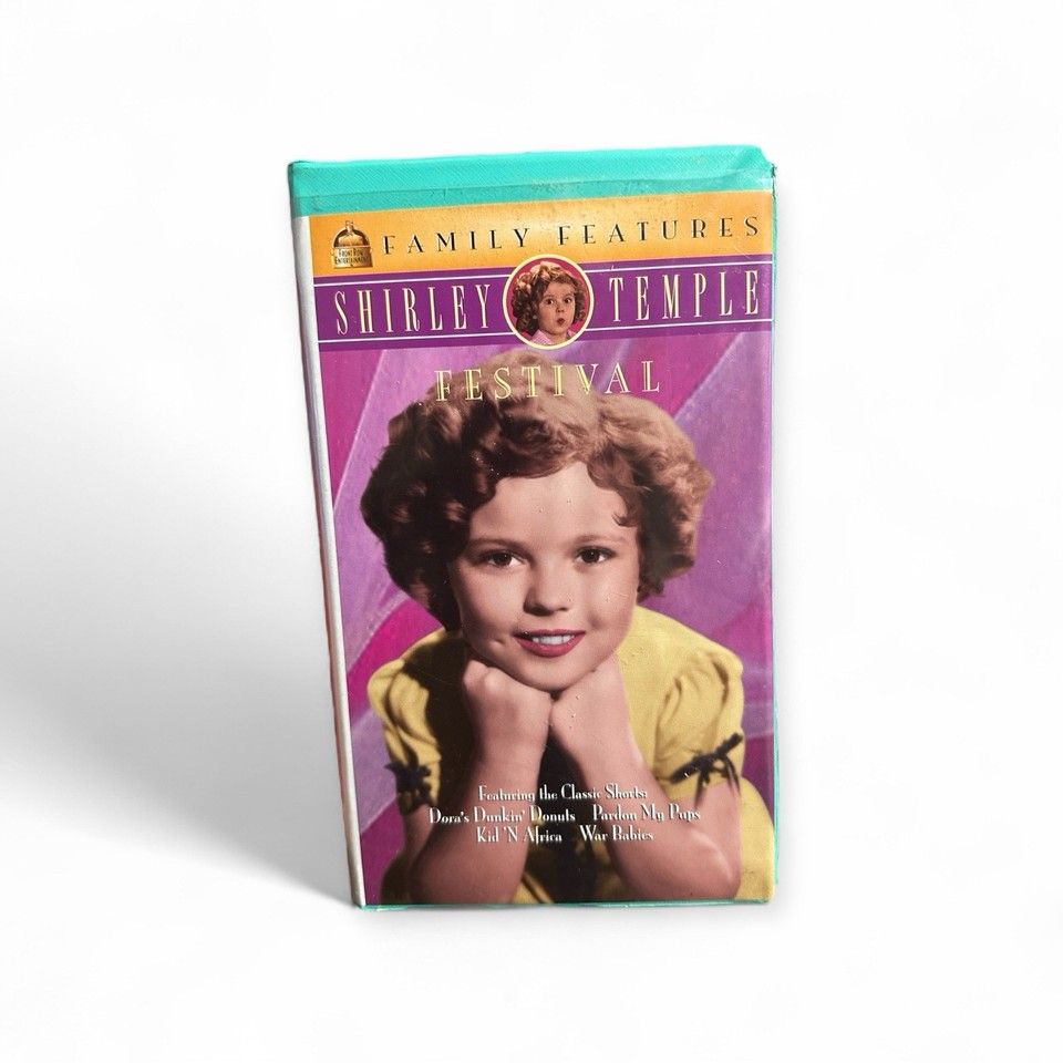 Shirley Temple Festival (VHS, 2001, Clam Shell Family Features)