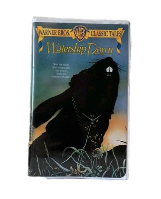 Watership Down (1978) (VHS, Warner Bros, 1996, Clam Shell Case) John Hurt