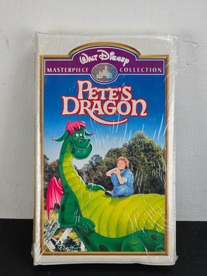 Walt Disney Masterpiece Collection Pete's Dragon (1977) (VHS, 1980) Clamshell Helen Reddy