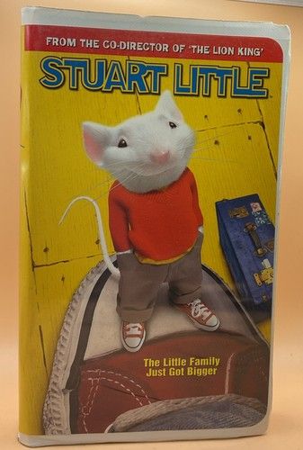 Stuart Little (2009) (VHS 05215, White Clamshell) Michael J. Fox