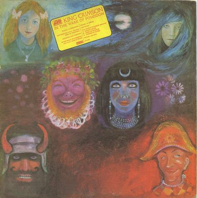 King Crimson – In The Wake Of Poseidon (G+, 1970, LP, Atlantic – SD 8266)