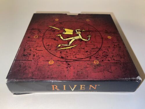 Riven: The Sequel to Myst PC (Windows/Mac, 1997) NTSC 5 disc set