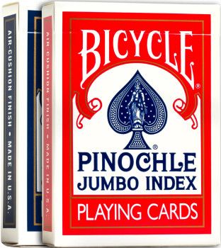 Bicycle Jumbo Pinochle Playing Cards