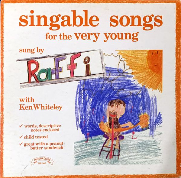 Raffi – Singable Songs For The Very Young (VG+, 1977, LP, Troubadour – TR-002)
