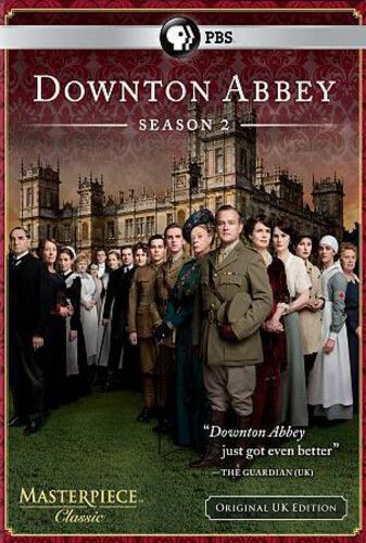 Downton Abbey Original UK Edition Season 2 (PBS Masterpiece Classic, 3x DVD)
