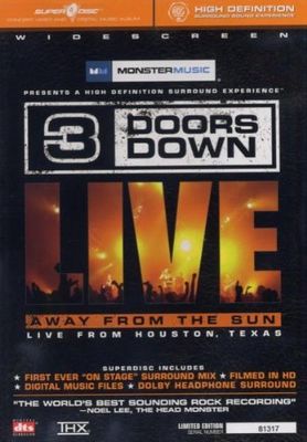 3 Doors Down - Away From The Sun (2005) (SuperDisc DVD, Limited Edition #102035)