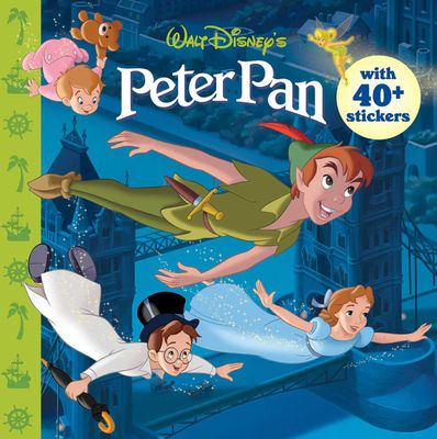 Walt Disney&#39;s Peter Pan With 40+ Stickers (2021, Softcover)