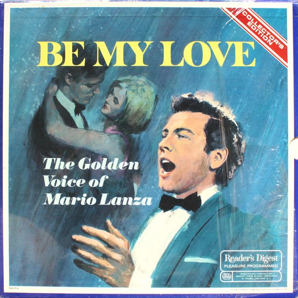 Mario Lanza – Be My Love (VG+, 1969, 6LP, Boxed Set, Reader's Digest – 654-ES)