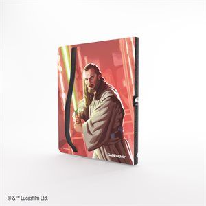 Gamegenic Casual Album 18 Pocket Binder Star Wars Unlimited Legends of the Force Qui-Gon  Darth Maul