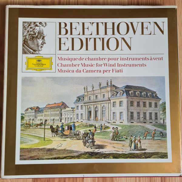 Ludwig van Beethoven – Chamber Music For Wind Instruments: Beethoven Edition 1970 #3 (VG+, 1970, 4LP, Boxed Set, Deutsche Grammophon – 643 652 - 655, Germany)