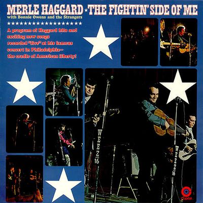 Merle Haggard – The Fightin' Side Of Me (VG, 1970, LP, Capitol Records – ST-451)