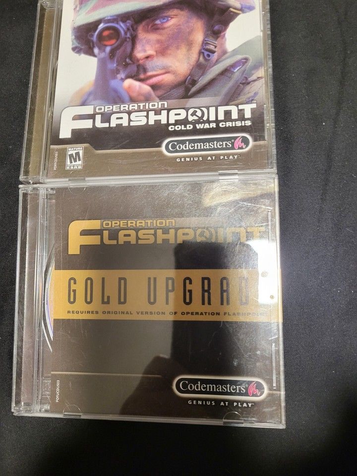 Operation Flashpoint + Gold Upgrade (2x PC CD)