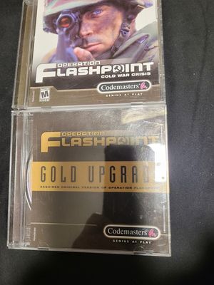 Operation Flashpoint + Gold Upgrade (2x PC CD)