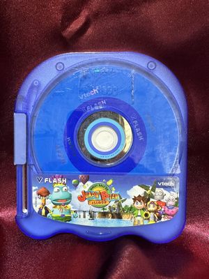 Wacky Race on Jumpin Bean Island V.Flash VTech Edutainment Video Game