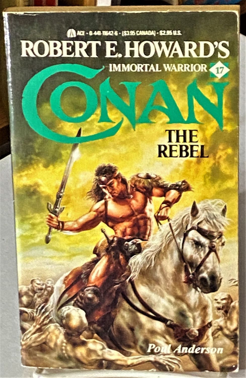 Anderson, Poul (FA) Conan the Rebel (March 1988, Ace Edition)