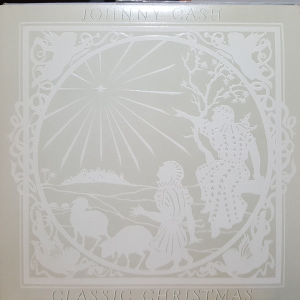 Johnny Cash – Classic Christmas (VG-, 1980, LP, Embossed Cover, Columbia – JC 36866)