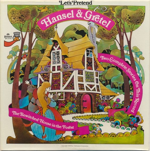 Let's Pretend – Hansel &amp; Gretel / The Bewitched House In The Forest (VG+, 1970, LP, Mr. Pickwick – SPC-5143) DSG