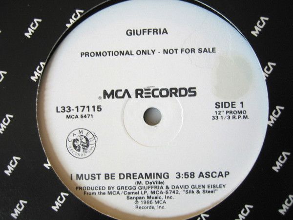 Giuffria – I Must Be Dreaming (VG, 1986, 12&quot; Single, 33 ⅓ RPM, Promo, MCA Records – L33-17115)