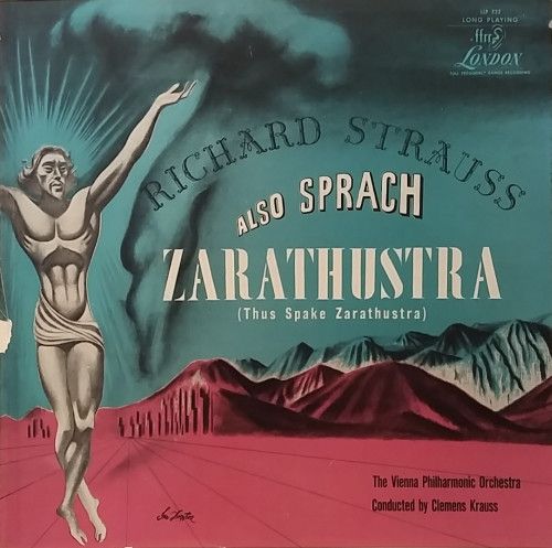 Richard Strauss – Also Sprach Zarathustra (Thus Spake Zarathustra) (VG, 1950, LP, London Records – LLP 232)