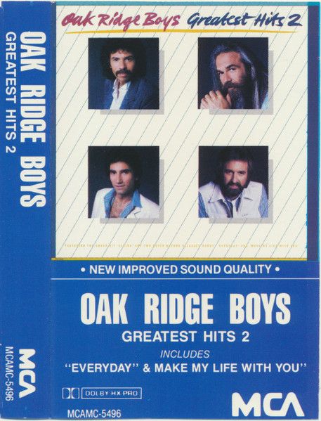 Oak Ridge Boys – Oak Ridge Boys Greatest Hits 2 (CAS, 1984, MCAMC-5496)