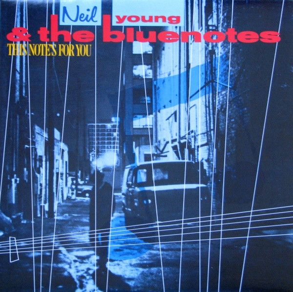 Neil Young &amp; The Bluenotes – This Note's For You (G+, 1988, LP, Reprise Records – 92 57191)