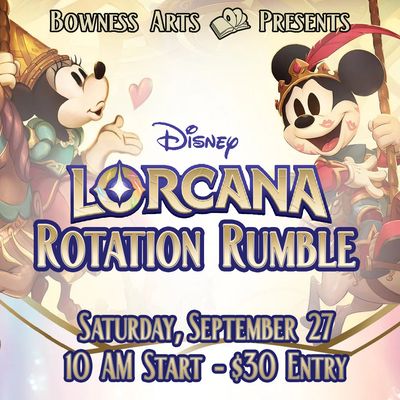 Lorcana Rotation Rumble Entry - Saturday, September 27