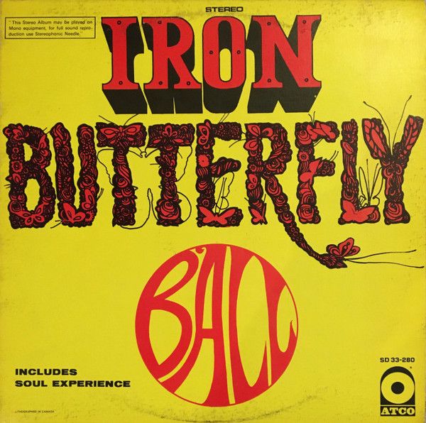Iron Butterfly – Ball (VG, 1969, LP, ATCO Records – SD 33-280)